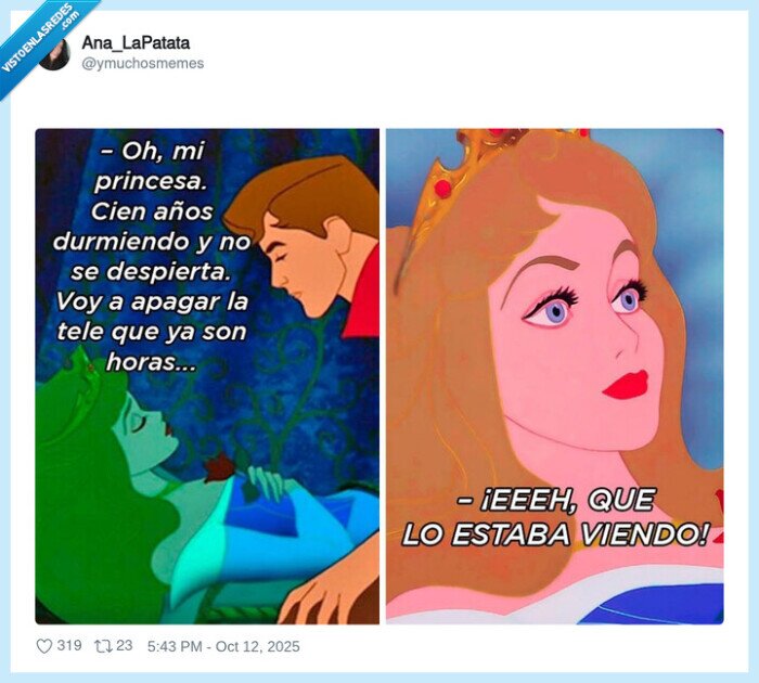 durmiendo,bella durmiente,tv,cambiar,canal