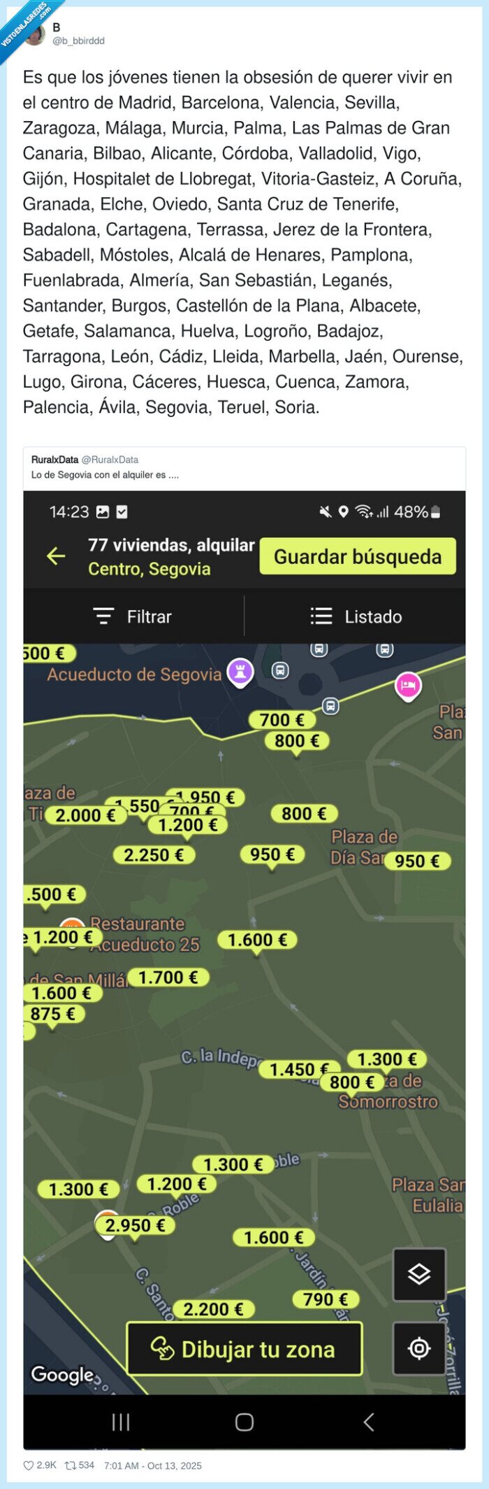 precios,segovia,caro,vivienda,explosión