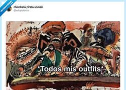 Enlace a La base de mis outfits, por @wikipistacho