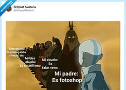 Enlace a Cada generación tiene su fuente falsa de noticias, por @ShitpostRandom