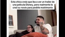 Enlace a Esta chica creía que iba a ver un trailer de una película Disney, pero realmente lo creó su novio para pedirle matrimonio