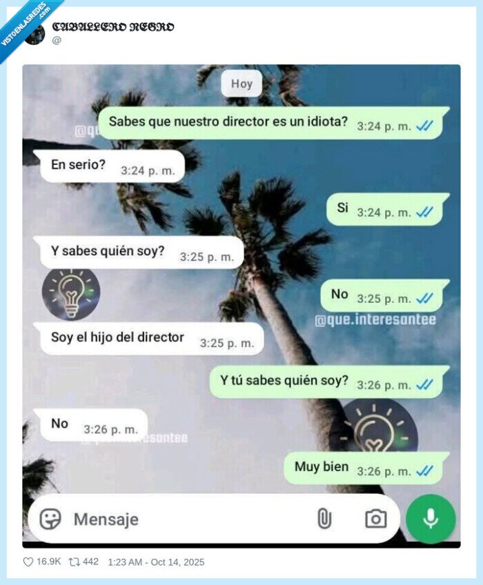 hijo,director,pillada,conocer