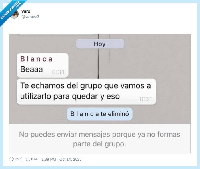 grupo,amigas,quedar,eliminar,whatsapp