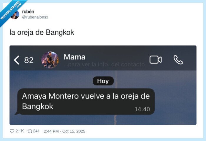 bangkok,oreja,la oreja de van gogh,amaia montero