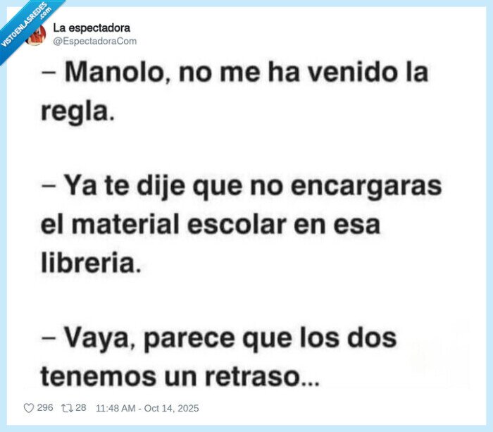 regla,retraso,material escolar