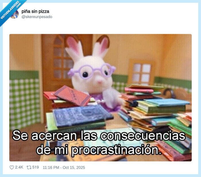 consecuencias,procrastinar
