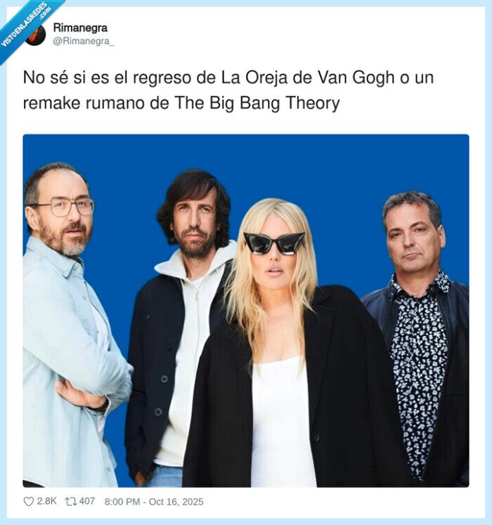 regreso,remake,rumano,big bang theory,oreja de van gogh