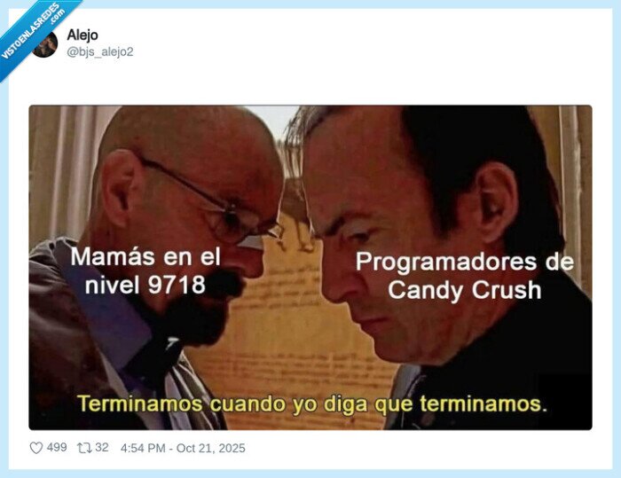 candy crush,madres,programadores,final