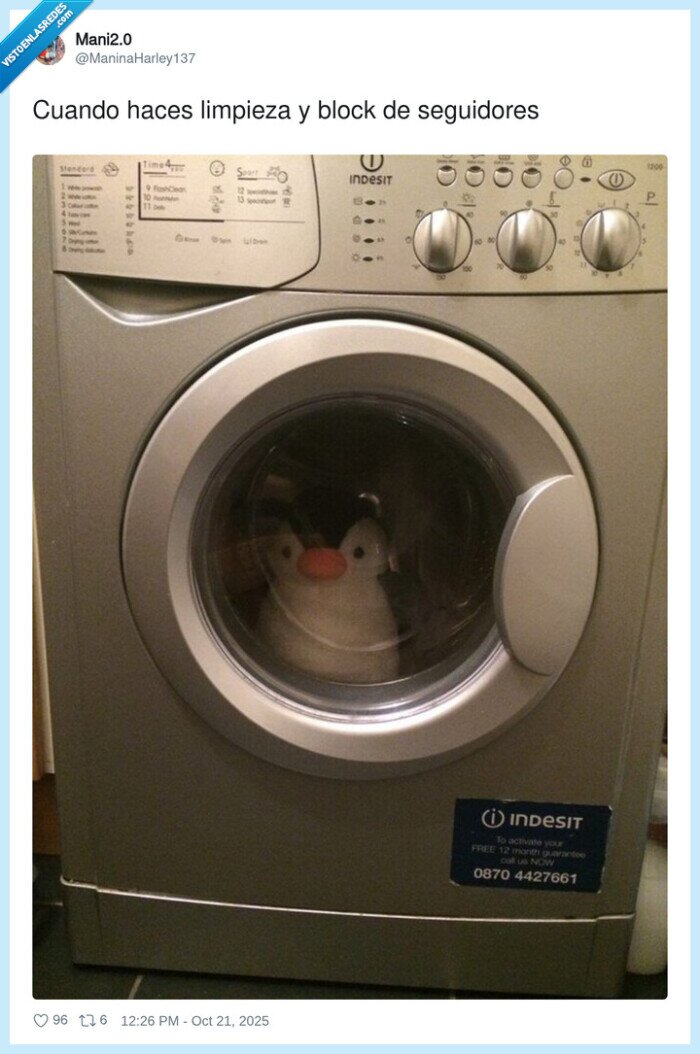 seguidores,limpieza,lavadora,pingüino,block