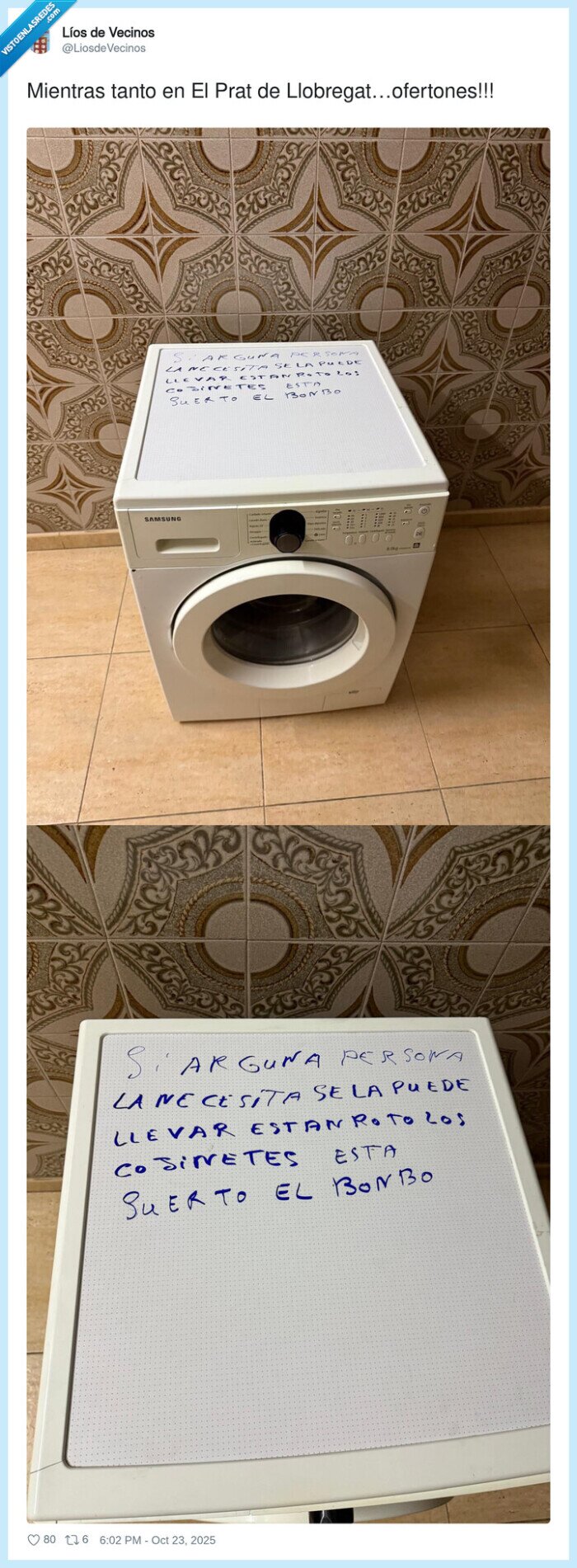 oferton,ortografia,lavadora