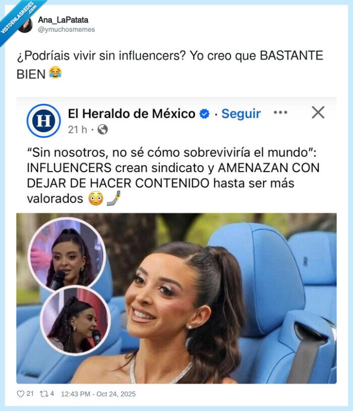 influencers,vivir,bien