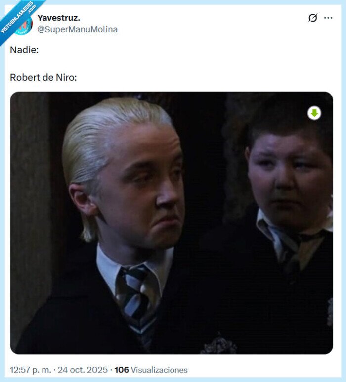 robert de niro,malfoy
