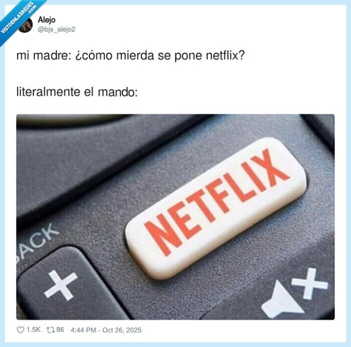 netflix,mando,poner,madre