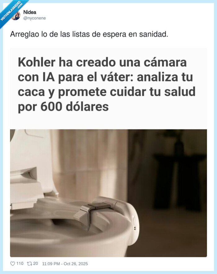 kohler,vater,salud,caca,ia