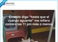 Enlace a Las 11pm es trasnochar cuando pasas de los 30, por @skereunpesado