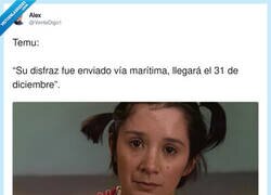 Enlace a Cuando pides el disfraz de Halloween demasiado tarde, por @VenteDigo1