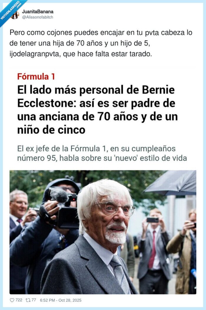 hijos,bernie eclestone,padre,70 años,cinco