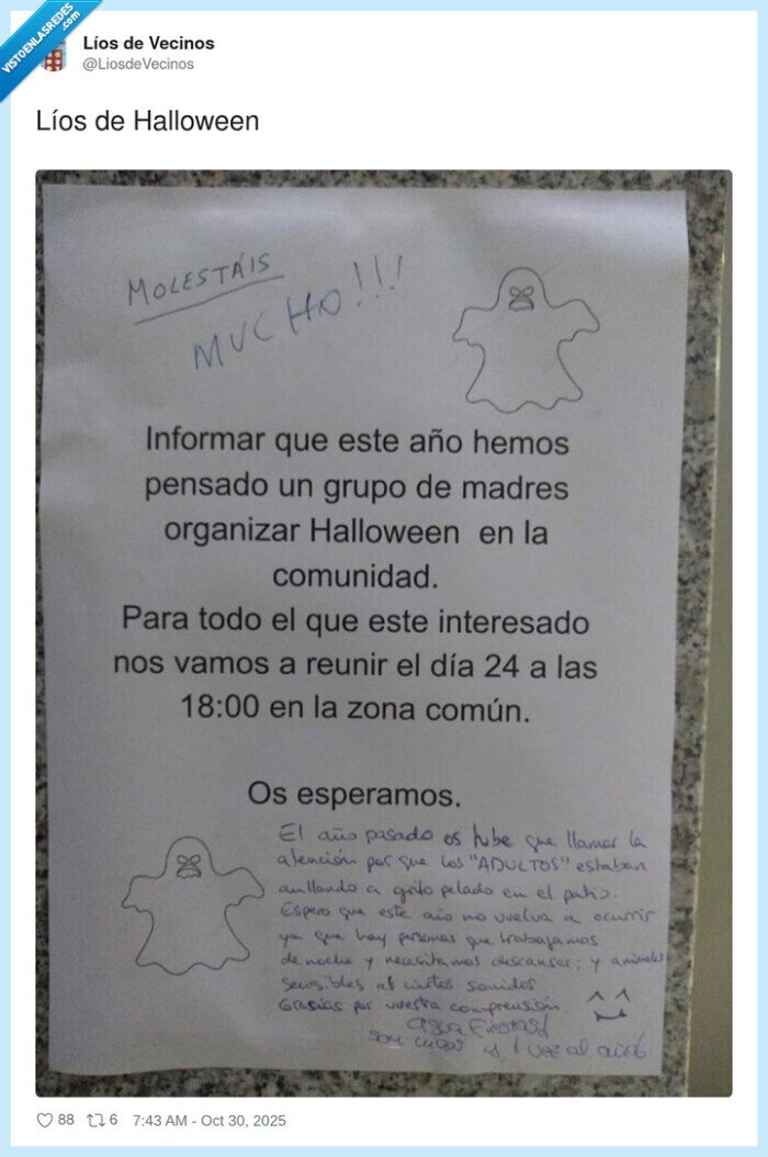 sucios,liada,halloween,reunion