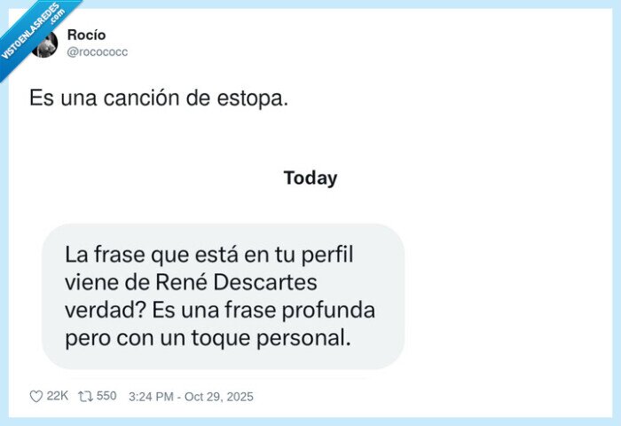 canción,estopa,letra,descartes