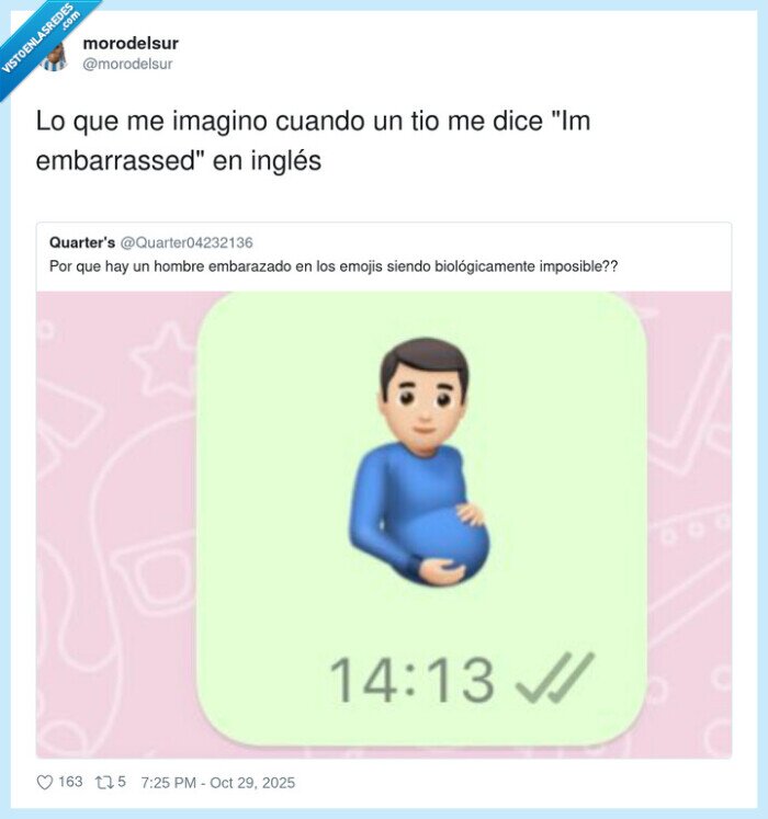 embarrassed,imaginar,inglés,embarazo