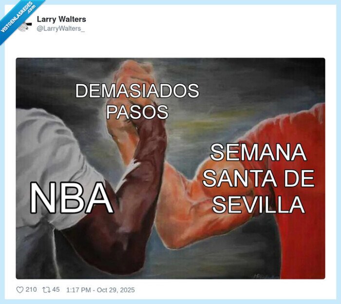 nba,demasiados,pasos,semana santa,sevilla
