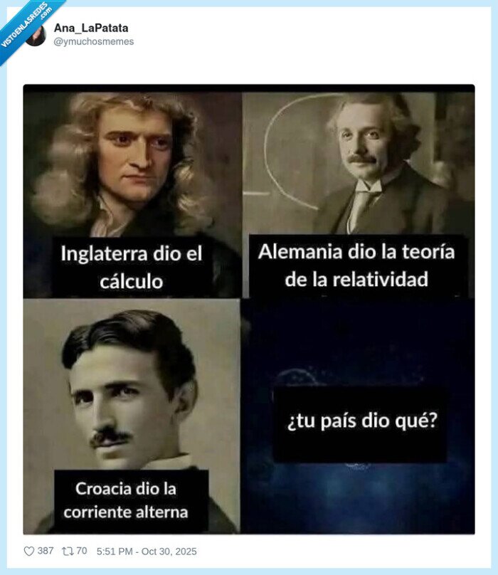 calculo,corriente alterna,paises,relatividad