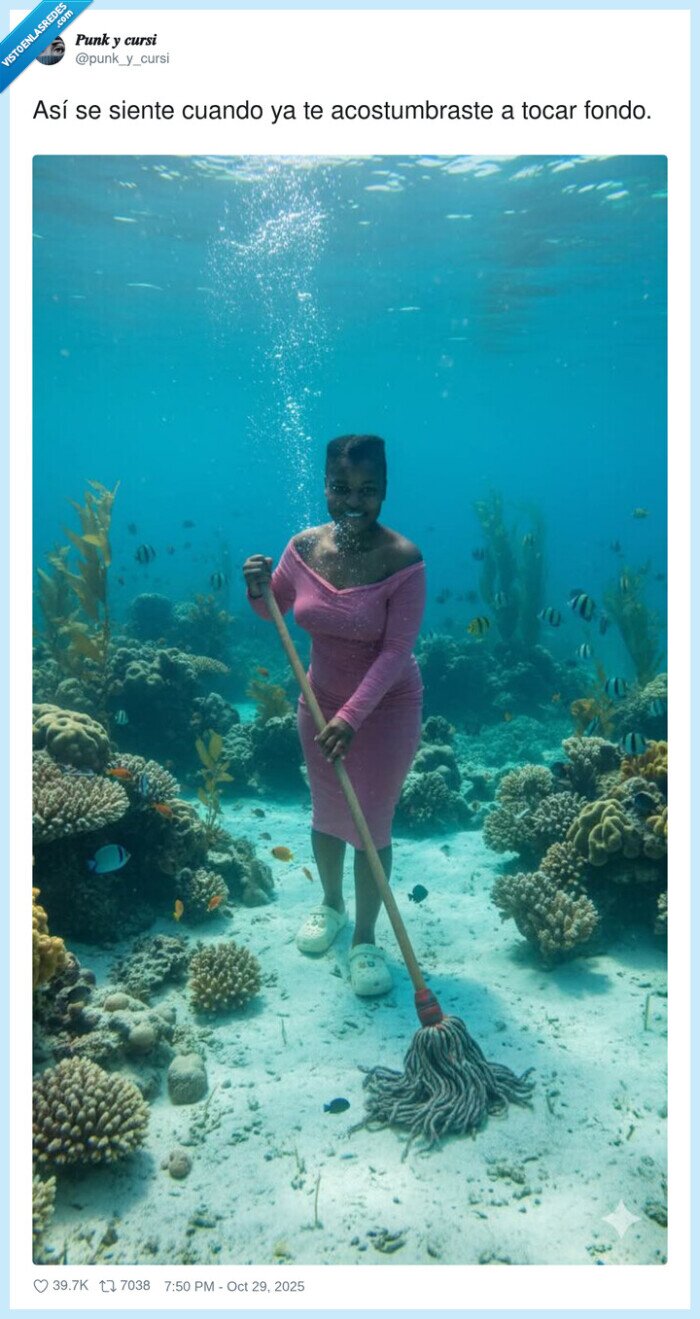 acostumbrarse,suelo,fregar,tocar,fondo