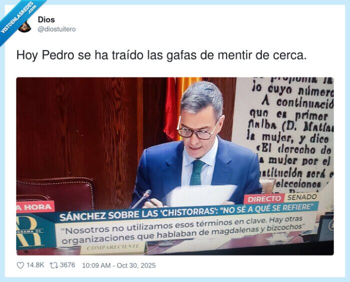 pedro sanchez,gafas