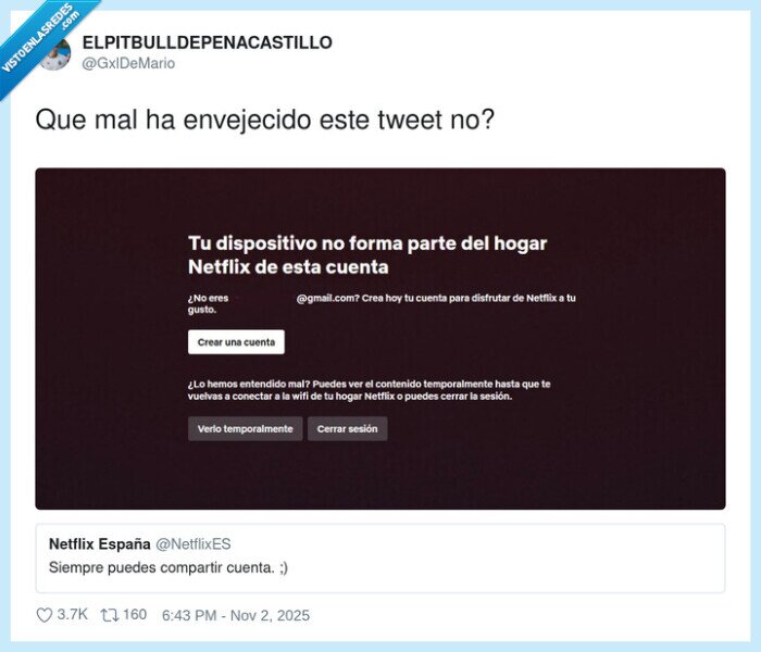 tweet,compartir,cuenta,netflix