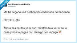 Enlace a Los recargos son el golpe más bajo del ser humano, por @Medicilio
