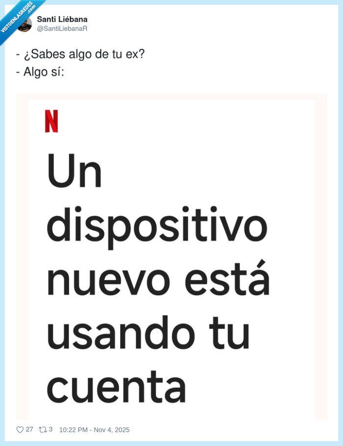 ex,novia,conectarse,cuenta,netflix