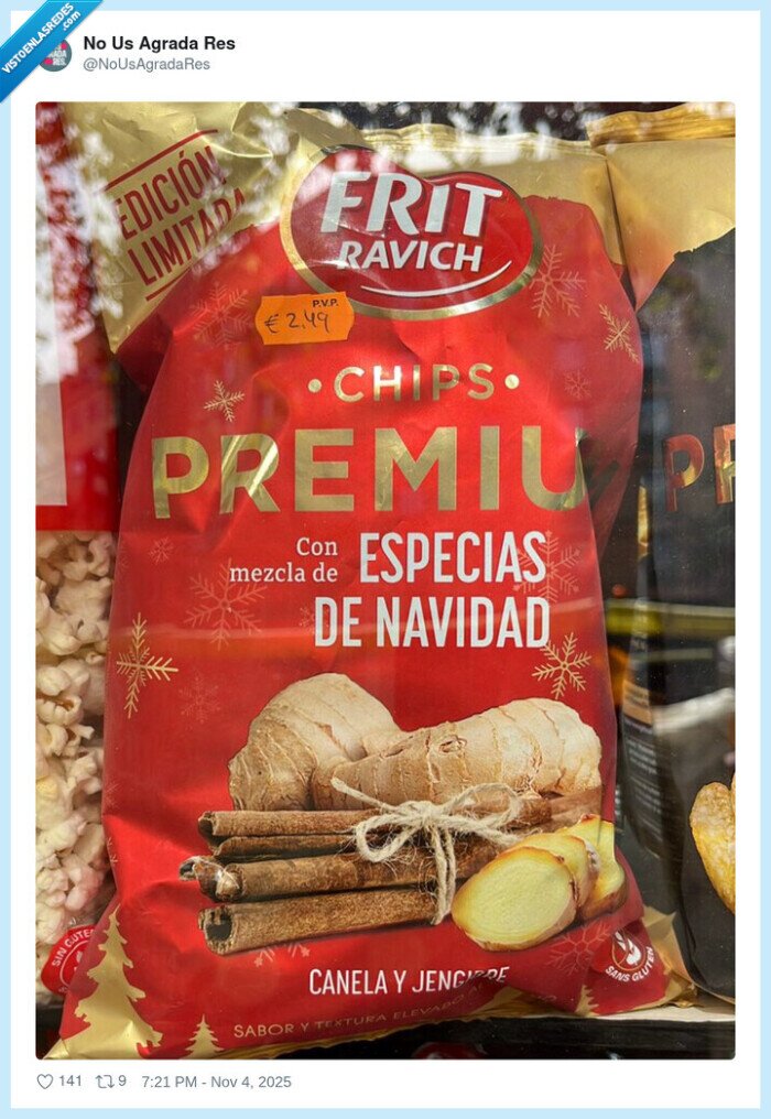 patatas,navidad,canela,jengibre