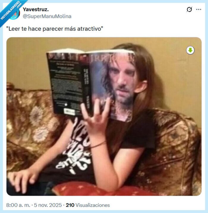 leer,parecer,atractivo