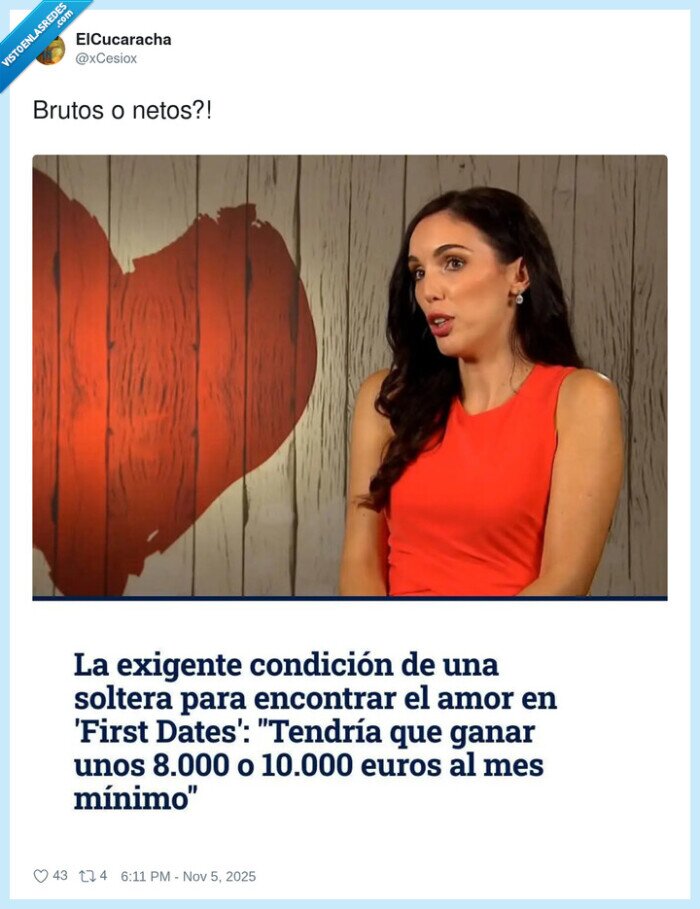 sueldo,first dates,cazadora