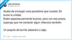 Enlace a Supongo que será de chocolate de Dubai ¿no?, por @LadyChristmasIs