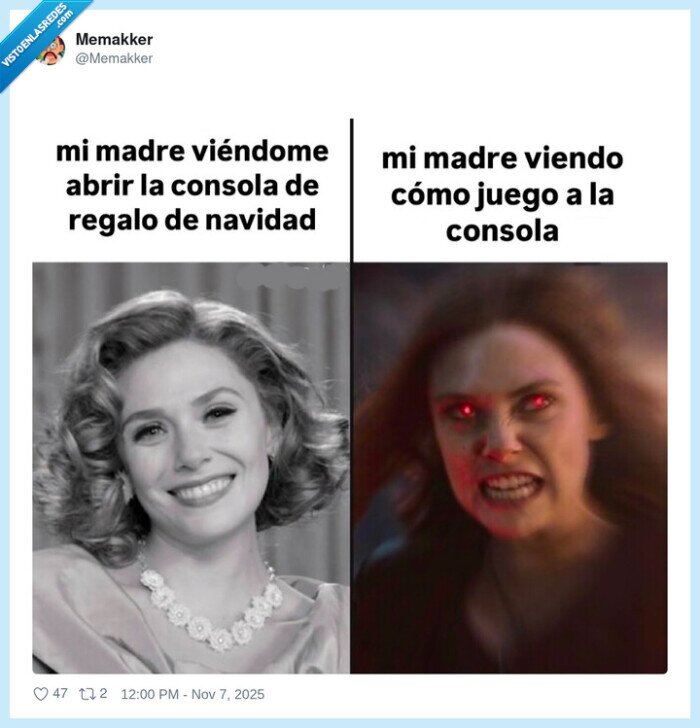 madre,regalos,navidad,consola