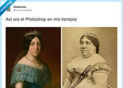 Enlace a Siempre ha existido algún tipo de Photoshop, por @UnamunoAgain