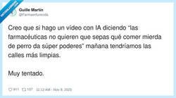 Enlace a Con IA todo vale, por @Farmaenfurecida