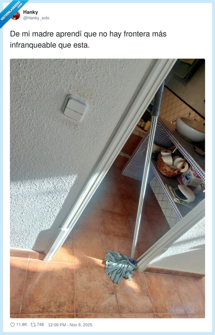 infranqueable,fregona,frontera,madre