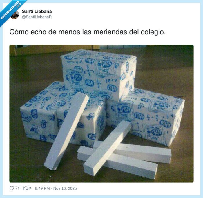 meriendas,colegio,tiza