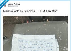 Enlace a Si no le multan, que avise porque usaré el mismo truco, por @LiosdeVecinos