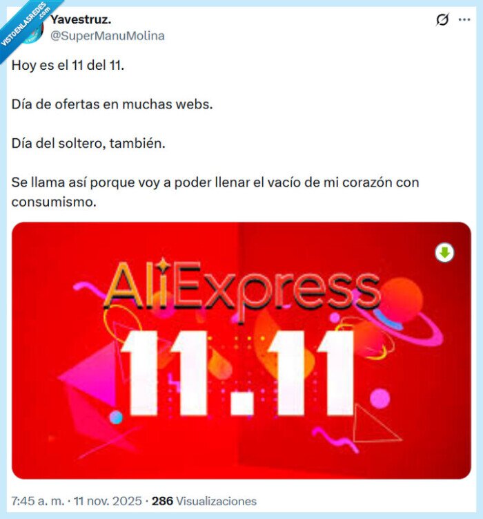 11,noviembre,ofertas,soltero,día