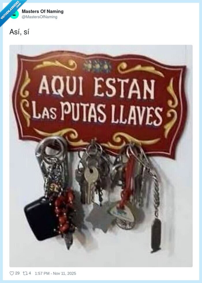 llaves,colgador,puerta
