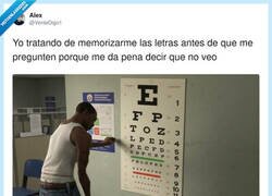 Enlace a Memorizando letras: El arte de no admitir que no ves, por @VenteDigo1
