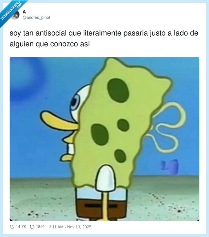 antisocial,evitación,conocidos,bob esponja