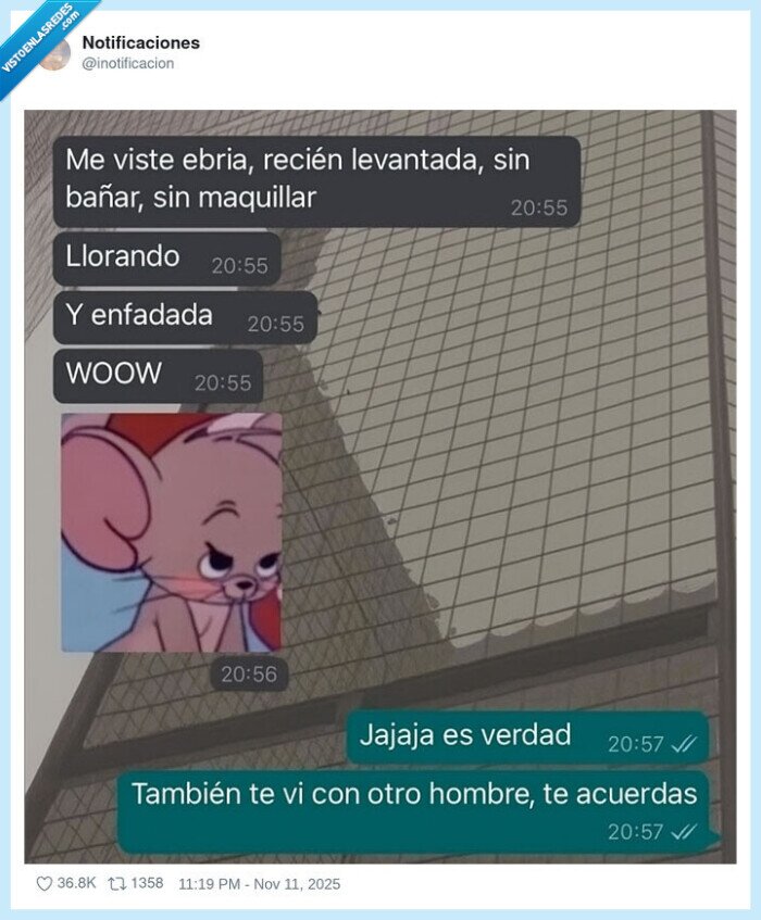 resaca,infidelidad,verdad,mensaje,engaño