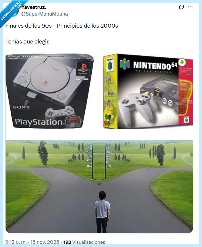 elegir,playstation,nintendo 64