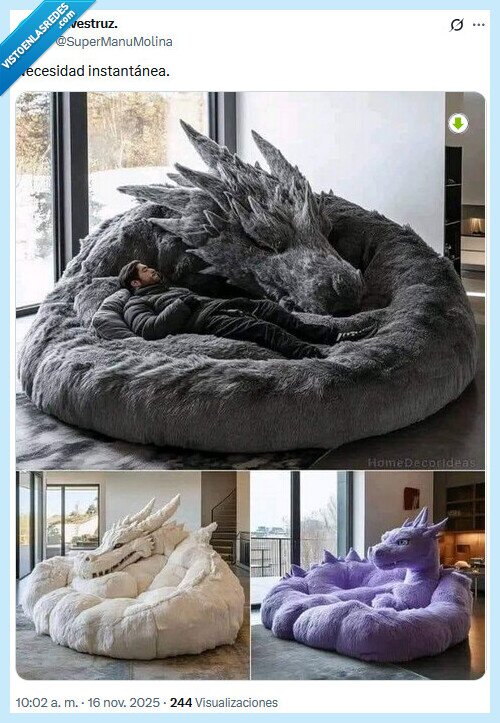 necesidad,instantánea,cama,dragón