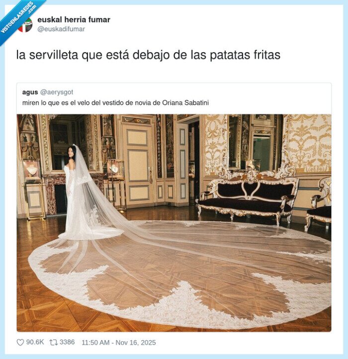 velo,novia,Oriana Sabatini,boda,servilleta