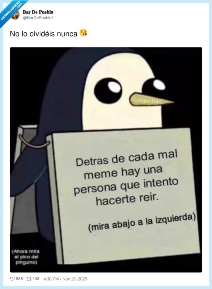 pinguino,mensaje,reir,amistad,humor